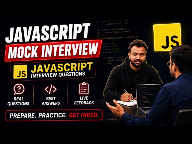 Angular Live Interview Question | Angular Mock Interview & JavaScript Focused