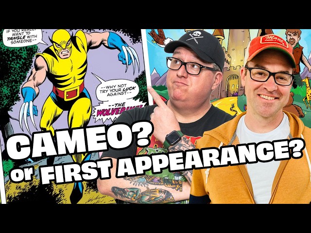 Is it a CAMEO or FIRST APPEARANCE? MAKING COMICS NOW