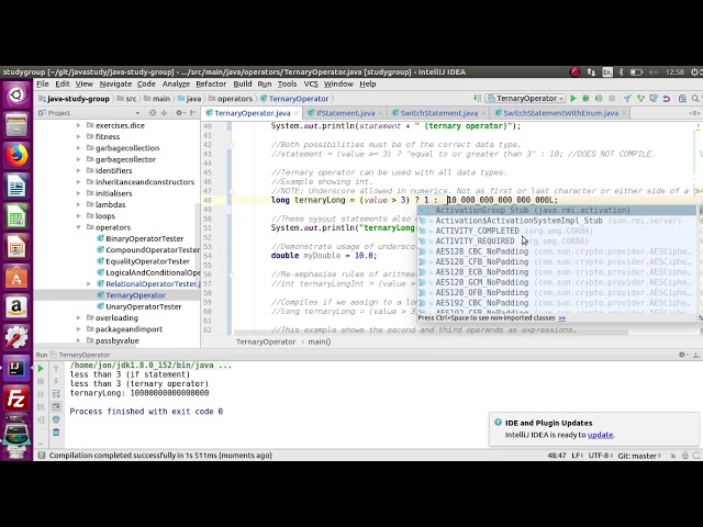 Oracle Certified Associate Java Programmer Study. Chapter 2 Video 3