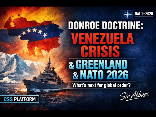 Venezuela to Greenland: Decoding the Donroe Doctrine 2026 | Sir Ahsan Abbasi | CSS Platform