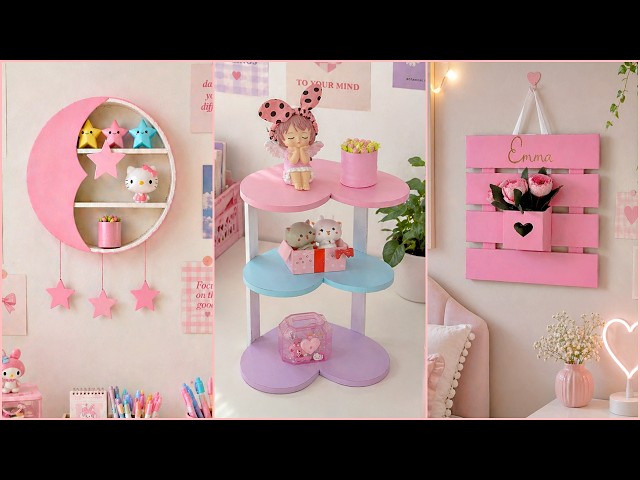 7 DIY - CUTE Pinterest Inspired ROOM DECOR Ideas  🩷 🎀 ✨
