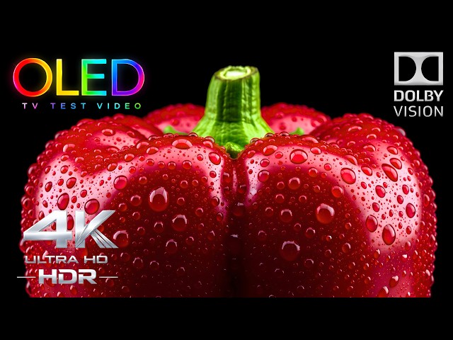 Real OLED Colors You Can Actually See | 4K HDR 60FPS Dolby Vision OLED Demo (4K Video TV)