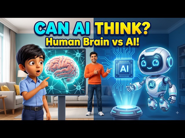Can AI Really Think Like Humans? 🤖🧠 | AI for Kids | Ep-011