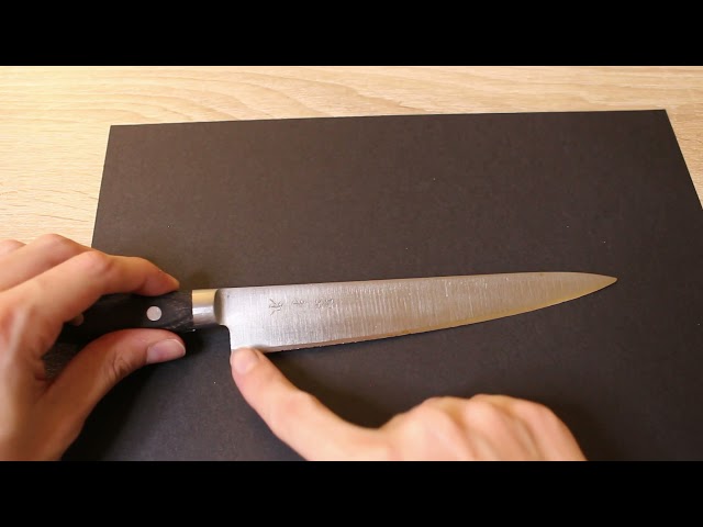 Restaurando un cuchillo Sugimoto de filetear