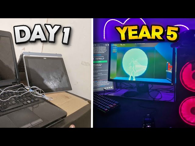 My 5 Year Gaming Setup Progression (INSANE)