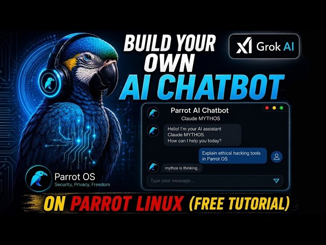 Build Your OWN Unrestricted, Private AI on Parrot OS for $0! | Live Coding