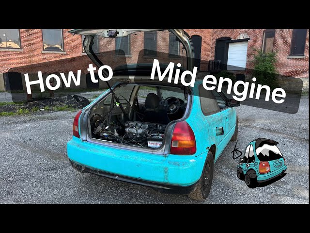 How To mid-engine swap your Honda Civic #sxscivic