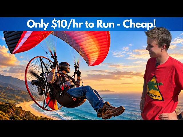 Paramotor Ultralight — No License Required - Fits in Your Car