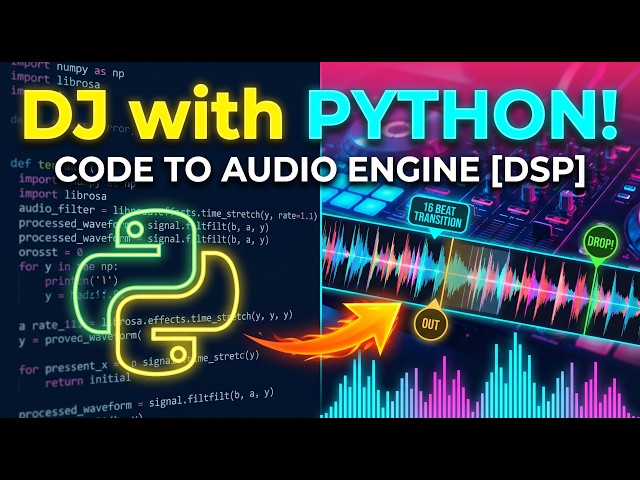 I created a Software that MIXES MUSIC by itself! 🎛️ (Python DSP) [but failed]