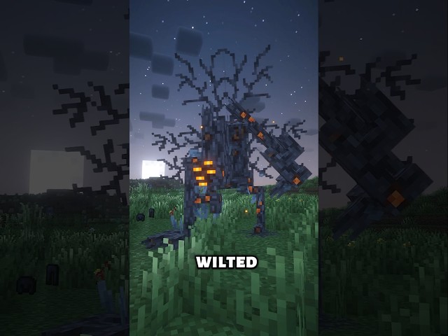 This Minecraft tree is looking for you 😳 #minecraft #horror #mods