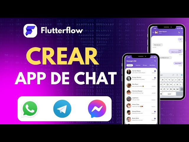 Crear una APP de CHAT Sin Codigo con @FlutterFlow No Code en Español Parte 1/3