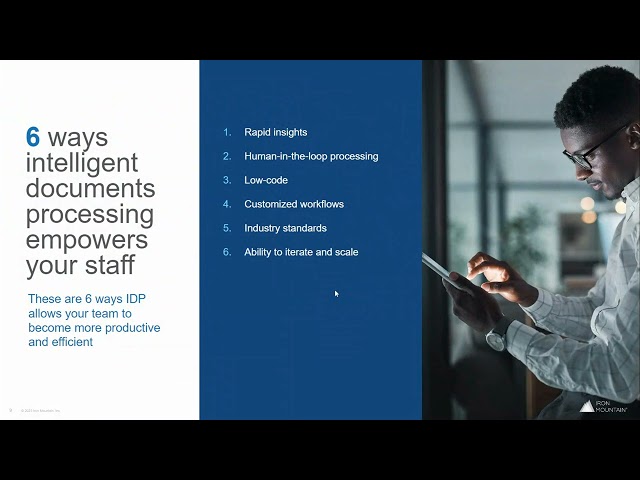 Power to the people: 6 ways intelligent document processing empowers your staff webinar
