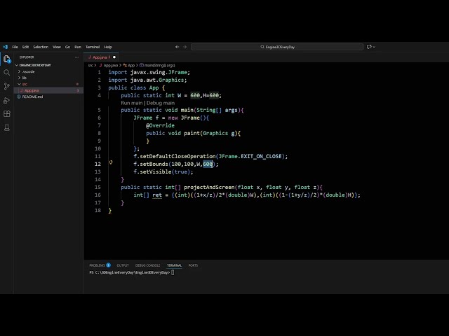 Writing One Line of Code Everyday Until I Make a 3D Engine - Day 18