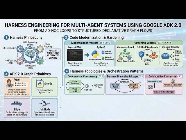 Harness Engineering for Multi-Agent Systems using Google ADK 2.0