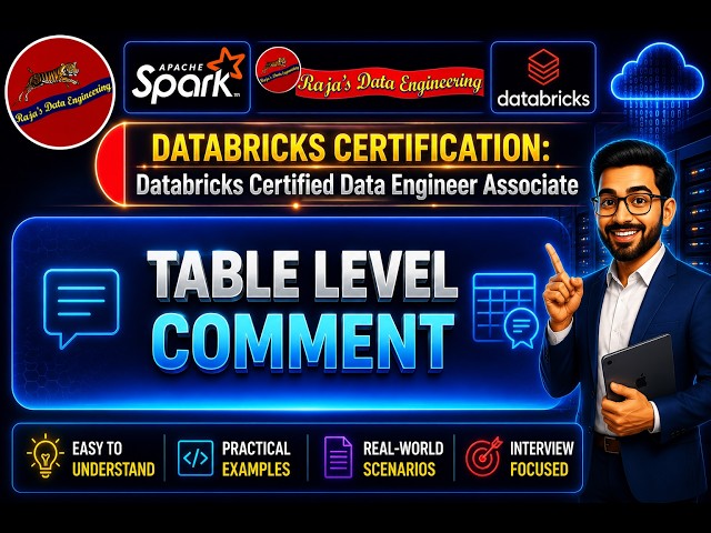 133: Databricks Certification: Data Engineer Associate - PII Comment
