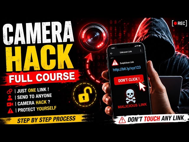 How Hackers Hack Camera | Full Ethical Hacking Course in Hindi | Cybersecurity Awareness