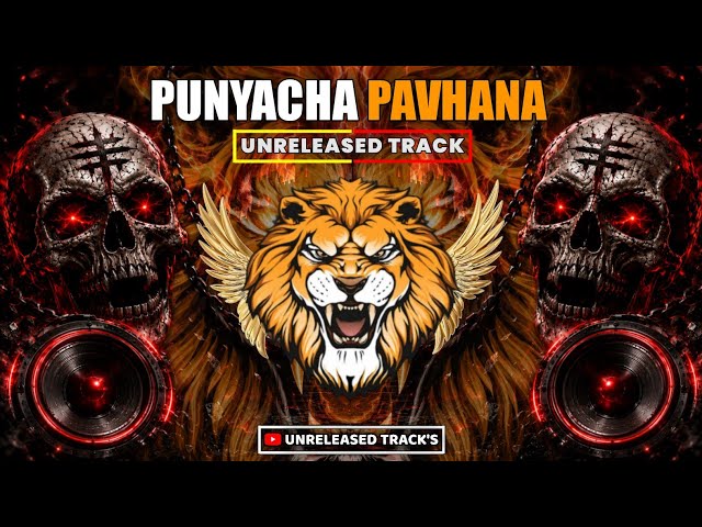 Punyacha Pavhana ( Boom Mix ) Unreleased Track | Full Bass Mix Dj Song | Chandan Kamble Dj Song