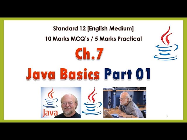Chapter 07 | Part 01 | Java Basics
