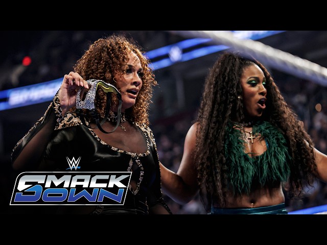 Nia Jax rips off Chelsea Green’s facemask after beating Tiffany Stratton: SmackDown highlights