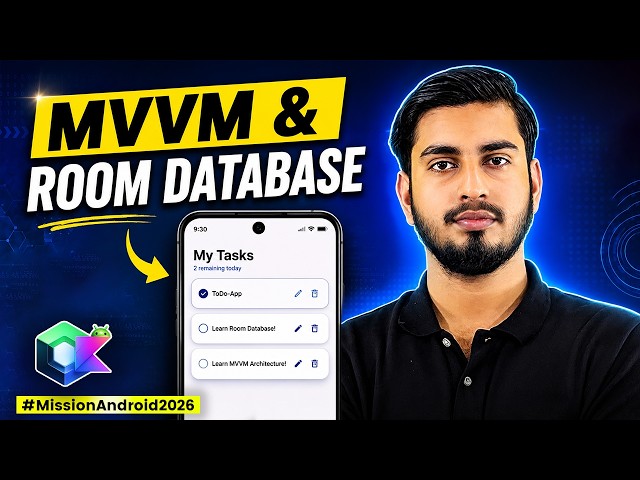 Room Database & MVVM in Android | Build a ToDo List App