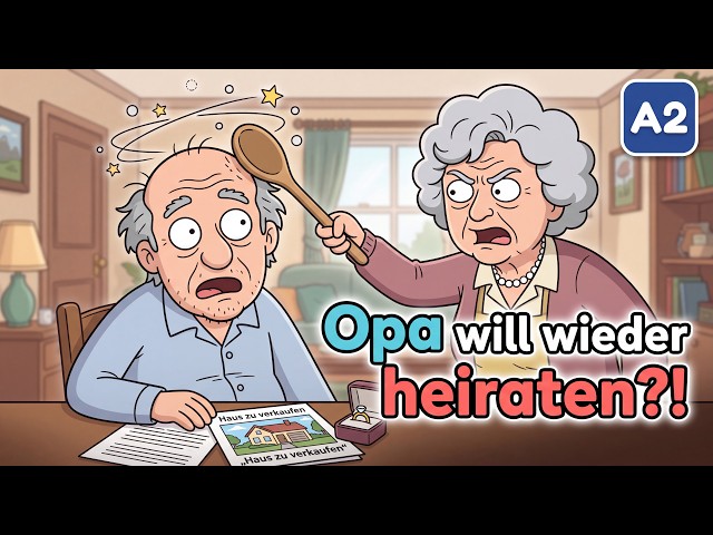 Grandpa Wants to Sell the House?! 😱| Learn German with a Funny Family Story!