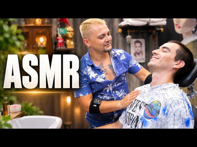 DEEP EFFECT SLEEP MASSAGE | Traditional Asmr Barber Massage For Sleep Releif