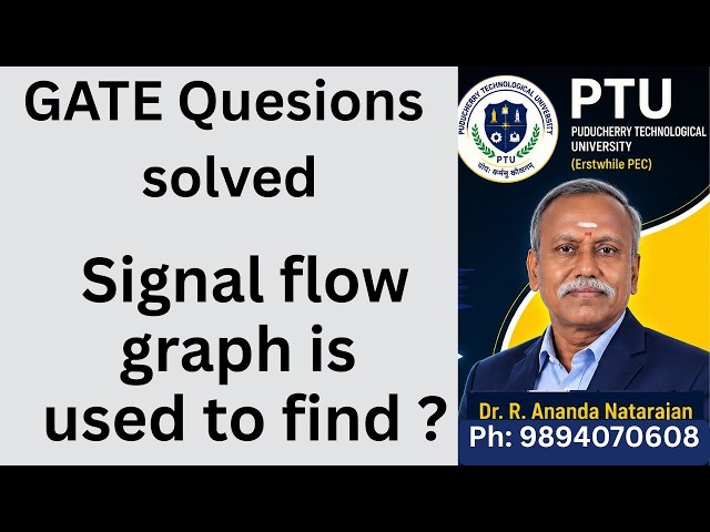 Signal flow graph is used to find what?  #gate #controlsystems #DrRan