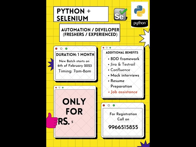 #python #selenium #automation