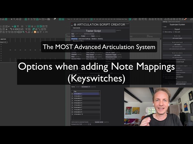 The MOST Advanced Articulation System - Note Mappings (Keyswitches)