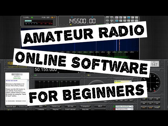 Radio Rambles #6: Software for Beginners Interested in Amateur Radio. WebSDR and Hamsphere