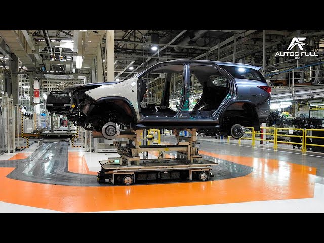 This is how TOYOTA manufactures its cars in Japan