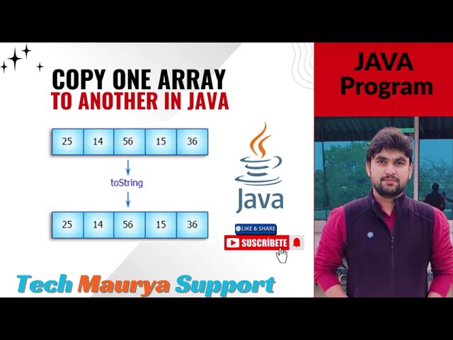 Copy Array to Another Array in Java | Easy Methods with Examples.