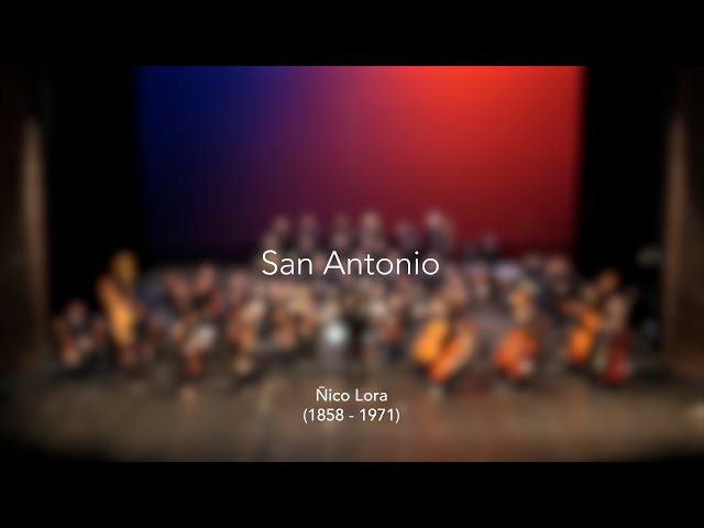 San Antonio - Ñico Lora | The ADCA Symphony Orchestra | "Tradiciones Dominicanas"
