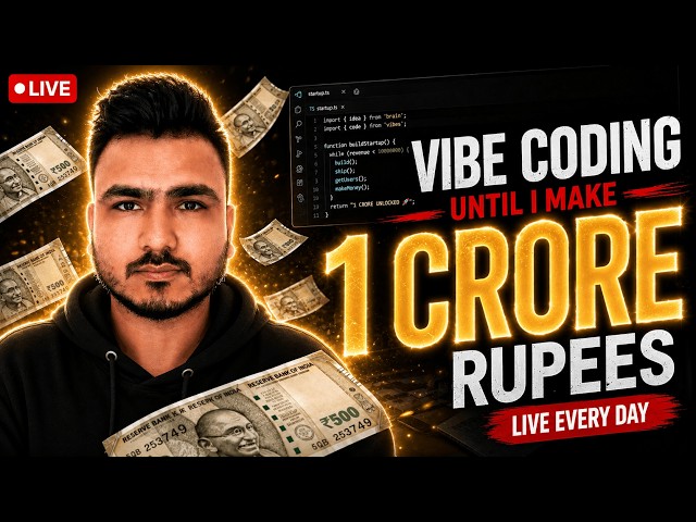 Day 29  - Vibe Coding an App Until I Make 1,00,00,000 Rupees