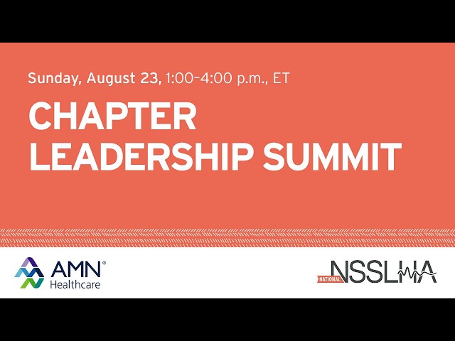 Chapter Leadership Summit – 2026-27