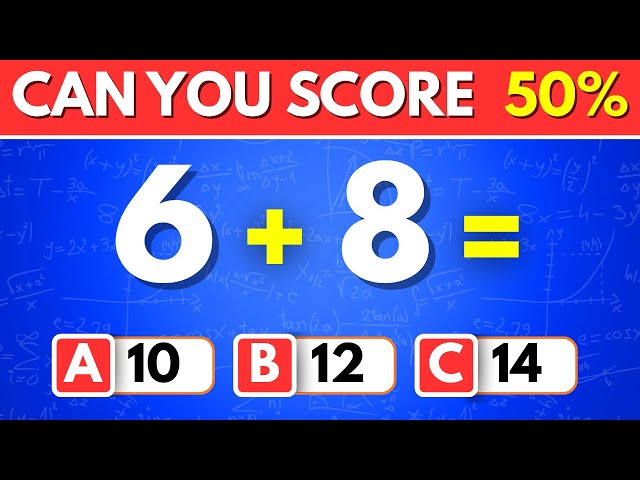 60 Math Puzzles | Only 1% Can Solve the IMPOSSIBLE Level! 🧠🔥 | CAN YOU?