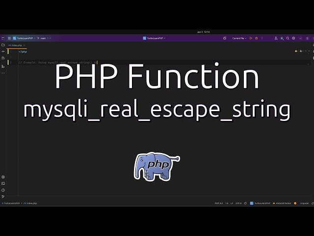 Why is mysqli_real_escape_string critical for PHP? Master MySQL Queries with