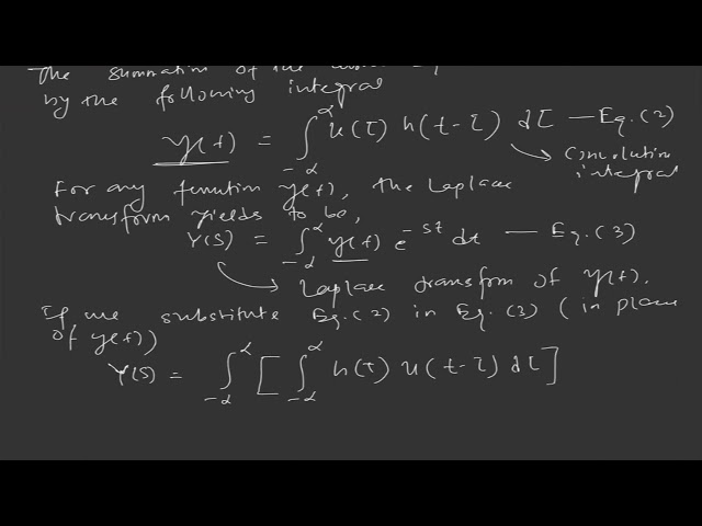 Lecture 09: Introduction to Laplace Transform and Transfer Function