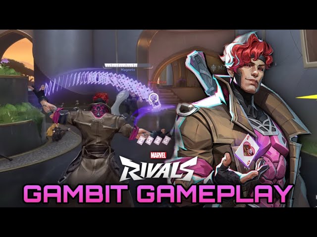 Playing As Gambit In Marvel Rivals