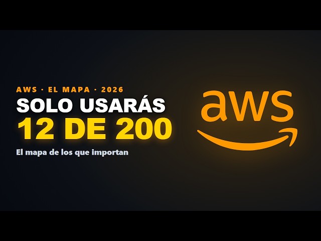 AWS Explained: The Services You'll ACTUALLY Use (the complete roadmap, 2026)