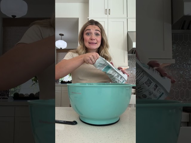 Baking lactation cookies for my postpartum friend