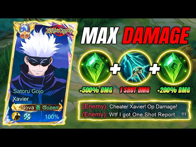 NEW META XAVIER BEST 1 HIT BUILD 2026 (RECOMMENDED BUILD) - MLBB
