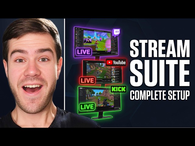 Tutorial completo de configuración de Aitum Stream Suite (Multistream + Streaming vertical)