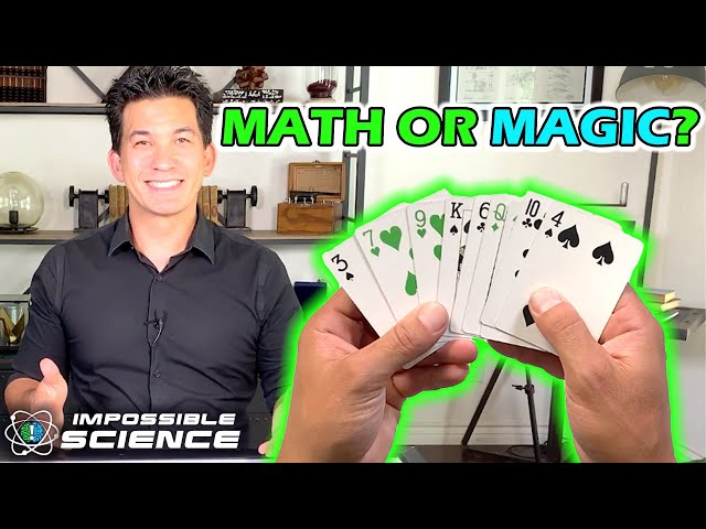 Math Makes This Card Trick Work EVERY TIME?!? | Impossible Science At Home