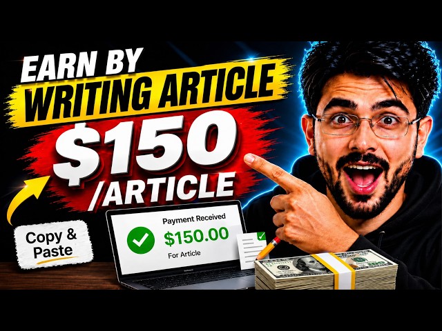Earn money online by article writing | best earning website without investment #earnwithafzal