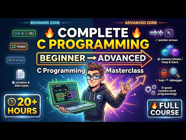 Zero to Hero in C Programming – Part 1 | Complete Basics Explained