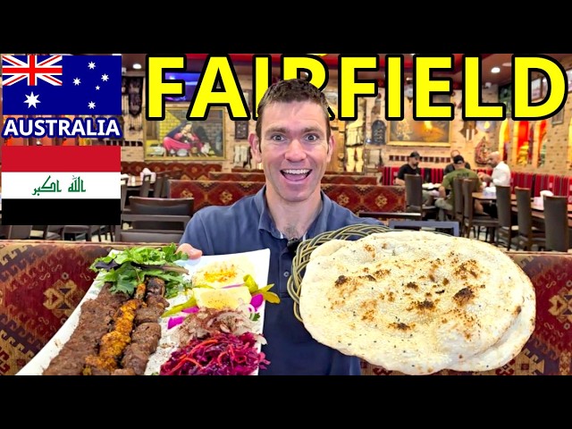 Trying IRAQI FOOD for the first time! | Fairfield Food Tour