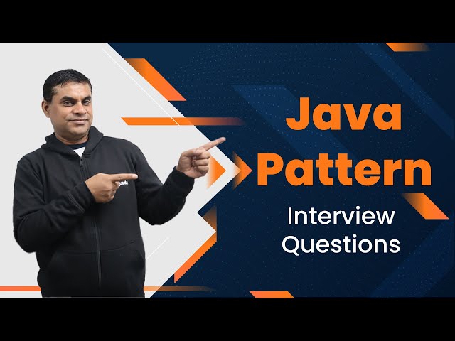 Java Pattern Interview Question by Manish Bhatia | Learn Java - CodeSquadz