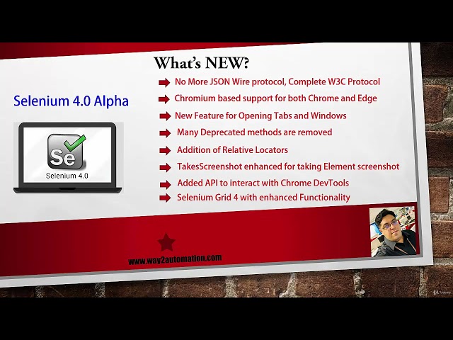 1 Selenium 4.0 New features and updates