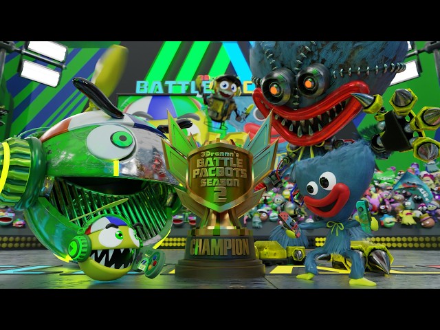 FINAL BATTLE #7: PACMAN JR VS KID HUGGY | BATTLEPACBOTS SEASON 2